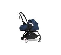 Poussette combinée BABYZEN YOYO2 cadre noir pack 0+ 2020 - bleu air France