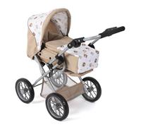 Poussette combinée Leni Beige avec oursons