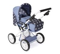 Poussette combinée leni bleu TU