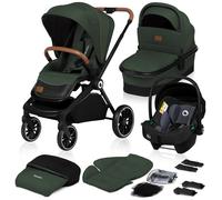 LIONELO® Poussette 3 en 1 poussette combinée buggy + nacelle + siège bébé