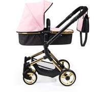 Bayer Design 18490AA Landau pour Poupée Neo Vario avec Sac, Convertible en Poussette Canne, Pliable, réglable, Reversible