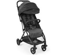 Ingenuity 3Dquickclose CS+ - Poussette compacte et légère, pliage à une main, capote XXL, grand panier, housse de pluie incluse, jusqu’à 22,5 kg (Noir)
