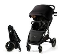 Poussette compacte avec suspension et protection upf50+ pour bébé noir TU