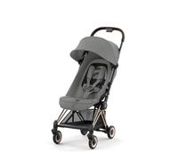 Poussette compacte Coya Mirage Grey châssis Rosegold - Cybex