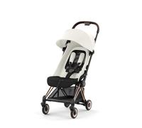 Poussette compacte Coya Off White châssis Rosegold