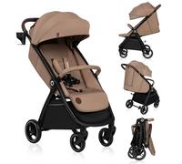 Poussette Compacte Ingrid Légère Et Pliable Jusqu?à 22 Kg Avec Amortissement Beige Sand TU