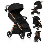 Poussette Compacte Ingrid Légère Et Pliable Jusqu?à 22 Kg Avec Amortissement Black Onyx TU