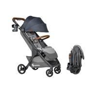 Poussette compacte Metro+ Deluxe Gris Bleu