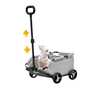 Poussette compacte pour animal de compagnie - Poussette de voyage convertible pour animal de compagnie | Cage de transport légère pour animal de compagnie, chariot pliable pour voyage, shopping,