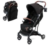 Poussette compacte ZOE 6-36 mois - Légère et maniable + Habillage pluie + couvre-jambes + Sac de transport