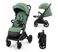 Poussette Dave Pliage Automatique À Une Main, Surface De Couchage 93 Cm, Harnais Magnétique 22 Kg Légère Gris TU