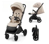 Poussette Dave Pliage Automatique À Une Main, Surface De Couchage 93 Cm, Harnais Magnétique 22 Kg Légère Beige TU