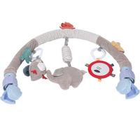 Poussette de bébé -Jouet d'arc stimule les sens Développement des compétences motrices Clip sur la peluche -Porte de crèche chaise -Eléphant