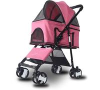 Poussette de luxe divisée pour animaux de compagnie pour chiens/chats de petite et moyenne taille Poussette 3 en 1 pour chat bon marché/valise pour animaux de compagnie/berceau de siège de voiture p