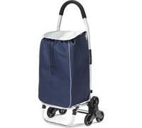 Kitchen Chef - Poussette De Marché 6 Roues 46l Bleu/Gris Easypouss Trio