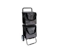 Poussette de marche - SIDEBAG - 2 roues - Modulobag - 2 sacs amovibles de 20 L - Anthracite