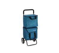 Poussette de marche - SIDEBAG - 2 roues - Modulobag - 2 sacs amovibles de 20 L - Bleu