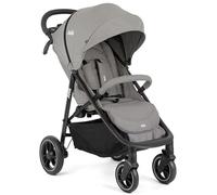 Poussette de marque Joie. Modèle Buggy & Sportwagen Litetrax bis 22 kg Belastbar mit Schieber-Ablagefach & Regenschutz - Pebble