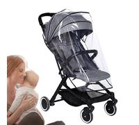 Poussette de pluie - bouclier météo pour poussette, pluie de poussette | Poussette d'hiver portable, poussette imperméable Eva bouclier météo étanche pour la plupart des poussettes