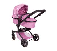 Poussette de poupée 2 en 1 trend fuchsia