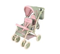 Poussette de poupée Chaise jumelle Pliable avec Sac Botanic DeCuevas 90368