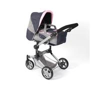 Poussette de poupée combinée jara gris b