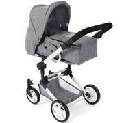 Poussette de poupée combinée JARA jean gris G