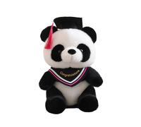 Poussette de poupée en bois pour remise de diplôme, cadeau, écharpe de docteur, poupée panda, écharpe, cadeau de remise de diplôme, décoration pour la saison de remise de diplôme, maison de poupée en