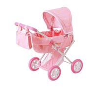 Olivia's Little World 'Twinkle Stars' Délux Poupée Poussette Rose OL-00011