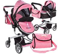 Poussette de poupée MalPlay Little Princess | Poussette poupées pliable | Enfant