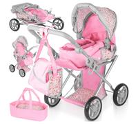 Poussette de poupée poussette sac de transport poussette accessoires de sac d...
