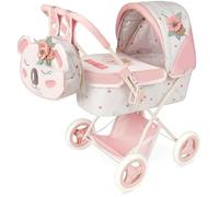 Poussette de Poupées - DeCuevas - Koala Pliable - Roues Silencieuses en Caoutchouc