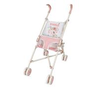 Poussette de Poupées Pliable Koala DeCuevas 90079, Blanc et Rose