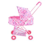 Poussette de pour bébé, carrosse de jeu de de bébé légère, grande capacité spacieuse réaliste, jeu présimulé pour l'anniversaire de Thanksgiving des