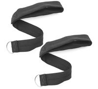 Poussette de poussette, 2pcs STOLLER STOCHER, 18, 5 pouces anti-port et laisse anti-perd pour la plupart des chariots pour bébés, court pour la sécurité des chiens