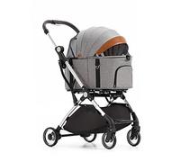 Poussette de transport for animaux de compagnie for chats et chiens, poussette séparable for chien, poussette à 4 roues for chiens de petite et moyenne taille, poussettes buggy, poussette de voyage pl