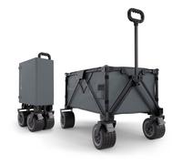 Poussette de transport pliable ROLLSTER gris