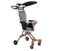 Poussette de voyage pour tout-petit | Poussette portative légère de voyage pour tout-petits | Poussette à siège bidirectionnel avec roues rotatives pour voyager, se promener