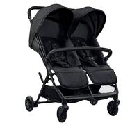 Poussette double henry noir TU