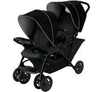 Poussette Double Stadium Duo Noir/Gris Noir G