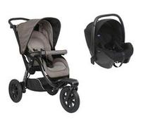 Poussette Duo Activ3 Dark beige + Siège-auto KORY I-size Beige G