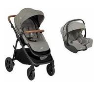 Poussette duo Alore et siège-auto I-Gemm 3 Pebble - JOIE Gris