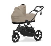 Poussette duo Avi Spin Almond Beige + Nacelle Cot S