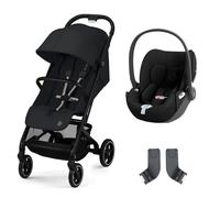 Poussette duo Beezy 3 Magic black + Cloud T i-Size