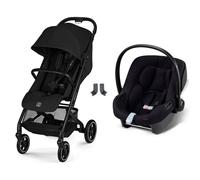 Poussette duo Beezy 4 compacte Magic Black avec siège auto Aton B2 i-Size