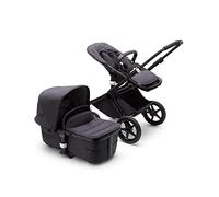 Poussette duo Fox 3 complète premium châssis noir - Noir délavé - Bugaboo