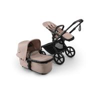 Bugaboo - Poussette Fox 5 Renew Complète - Black - Desert Taupe melange