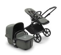 Poussette duo Fox Cub complète Noir / Vert forêt