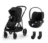 Poussette duo Gazelle S Moon Black + Siège auto Cloud T i-Size