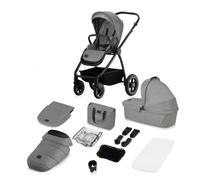 Poussette duo Meril + nacelle Grey stone